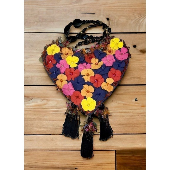 Vintage Mary Frances “Heartsong” Bag - Picture 1 of 10